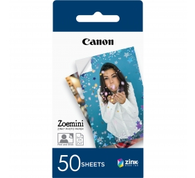 Canon 50 sheets ZP-2030 Photo Paper, White, 5 x 7.6 cm