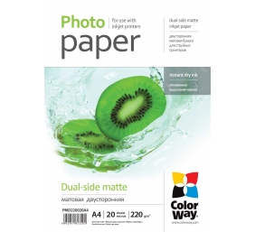 220 g/m² | A4 | Matte Dual-Side Photo Paper