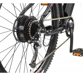 Telefunken Aufsteiger M920, MTB E-Bike, Motor power 250 W, Wheel size 27.5 ", Warranty 24 month(s), Anthracite/Red