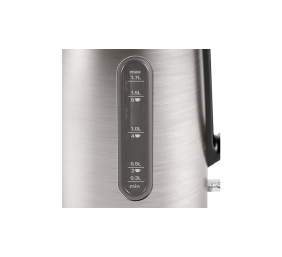 Bosch | Kettle | DesignLine TWK4P440 | Electric | 2400 W | 1.7 L | Stainless steel | 360° rotational base | Stainless steel/Black