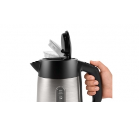 Bosch | Kettle | DesignLine TWK4P440 | Electric | 2400 W | 1.7 L | Stainless steel | 360° rotational base | Stainless steel/Black