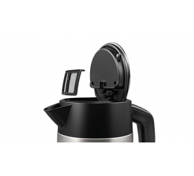Bosch | Kettle | DesignLine TWK4P440 | Electric | 2400 W | 1.7 L | Stainless steel | 360° rotational base | Stainless steel/Black