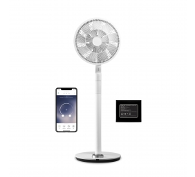 Duux | Fan | Whisper Flex Ultimate | Stand Fan | White | Diameter 34 cm | Number of speeds 30 | Oscillation | 3-32 W | Remote control