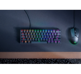 Razer | Huntsman Mini 60% | Gaming keyboard | Opto-Mechanical | RGB LED light | NORD | Black | Wired