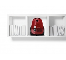 Bosch Vacuum cleaner Compaxx’x BZGL2A310 Bagged, Power 600 W, Dust capacity 3.5 L, Red