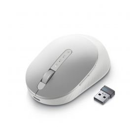 Dell | Premier Rechargeable Wireless Mouse | MS7421W | 2.4GHz Wireless Optical Mouse | Wireless optical | Wireless - 2.4 GHz, Bluetooth 5.0 | Platinum silver