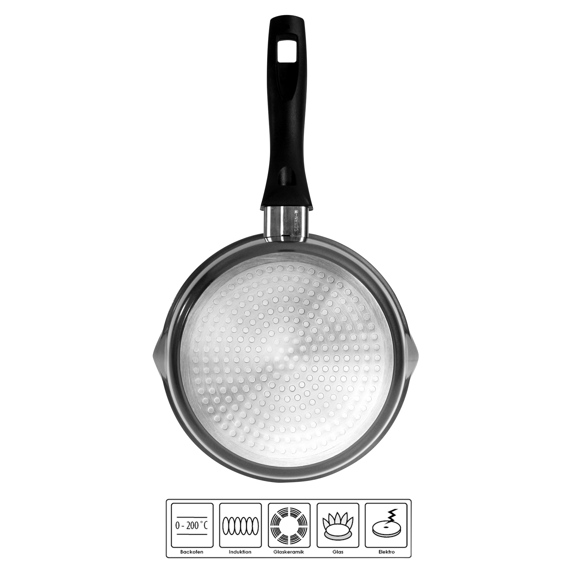 Stoneline | 12584 | 18 cm | Yes | Suitable for all cookers including induction | 18 cm | Anthracite | Lid included