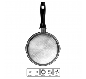 Stoneline | 12584 | 18 cm | Yes | Suitable for all cookers including induction | 18 cm | Anthracite | Lid included