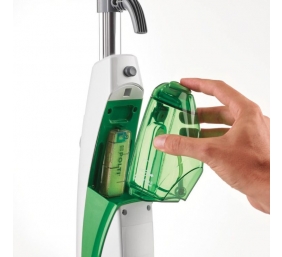 Polti Steam mop PTEU0272 Vaporetto SV400_Hygiene Power 1500 W, Water tank capacity 0.3 L, White/Green