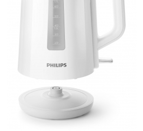 Philips | Kettle Series 3000 | HD9318/00 | Electric | 2200 W | 1.7 L | Plastic | 360° rotational base | White