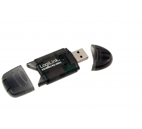 Logilink | Cardreader USB 2.0 Stick external for MMC, RS-MMC, SD and SD HC