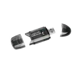 Logilink | Cardreader USB 2.0 Stick external for MMC, RS-MMC, SD and SD HC