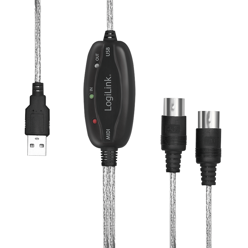 Logilink USB Midi Cable UA0037N