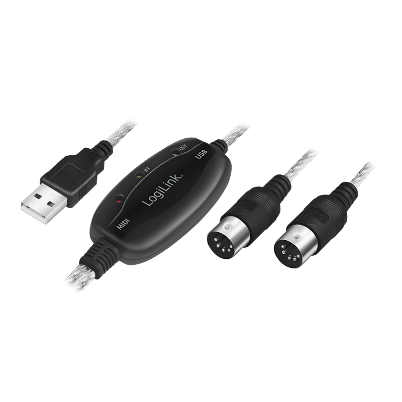 Logilink USB Midi Cable UA0037N