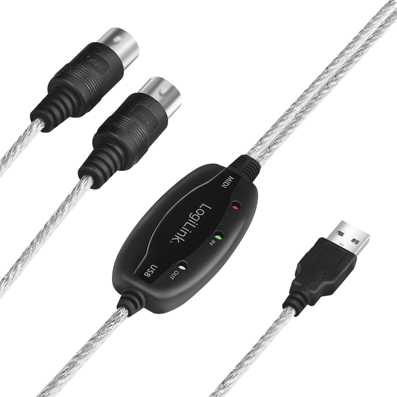 Logilink USB Midi Cable UA0037N