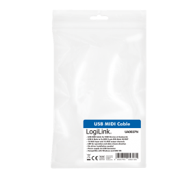 Logilink USB Midi Cable UA0037N
