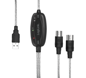 Logilink USB Midi Cable UA0037N