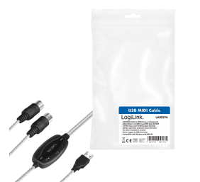 Logilink USB Midi Cable UA0037N