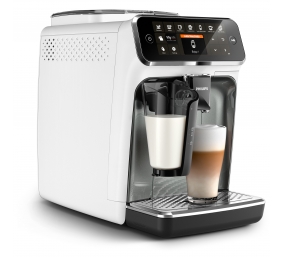Philips Series 4300 Coffee Maker EP4343/70 Pump pressure 15 bar, Built-in milk frother, Fully Automatic, 1500 W, White