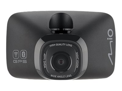 Mio MiVue 818 WQHD 2K 1440P GPS Wi-Fi Dash Cam Bluetooth Audio recorder