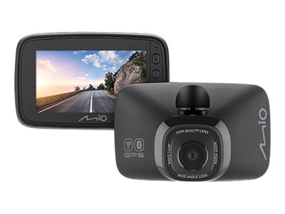 Mio MiVue 818 WQHD 2K 1440P GPS Wi-Fi Dash Cam Bluetooth Audio recorder