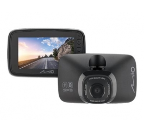 Mio MiVue 818 WQHD 2K 1440P GPS Wi-Fi Dash Cam Bluetooth Audio recorder