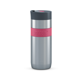 Boddels KOFFJE Travel mug Raspberry red, Capacity 0.37 L, Dishwasher proof, Bisphenol A (BPA) free