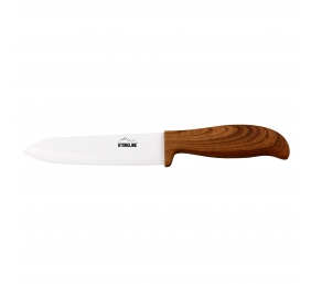 Stoneline Back to Nature Chef's Knife 18313 Ceramic knife, White/Wood, 1 pc(s)