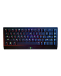 Žaidimų klaviatūra Razer BlackWidow V3 Mini HyperSpeed/USB+RF Wireless+Bluetooth/Yellow Switch/Juoda