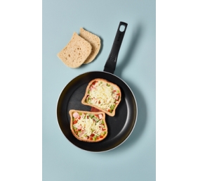 TEFAL | Frying Pan | B5690453 Easy Plus | Frying | Diameter 24 cm | Not suitable for induction hob | Fixed handle