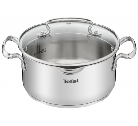 TEFAL | Duetto+ Stewpots set, 7 pcs | G719S734 | Stainless steel | Dishwasher proof | Lid included | Stainless steel