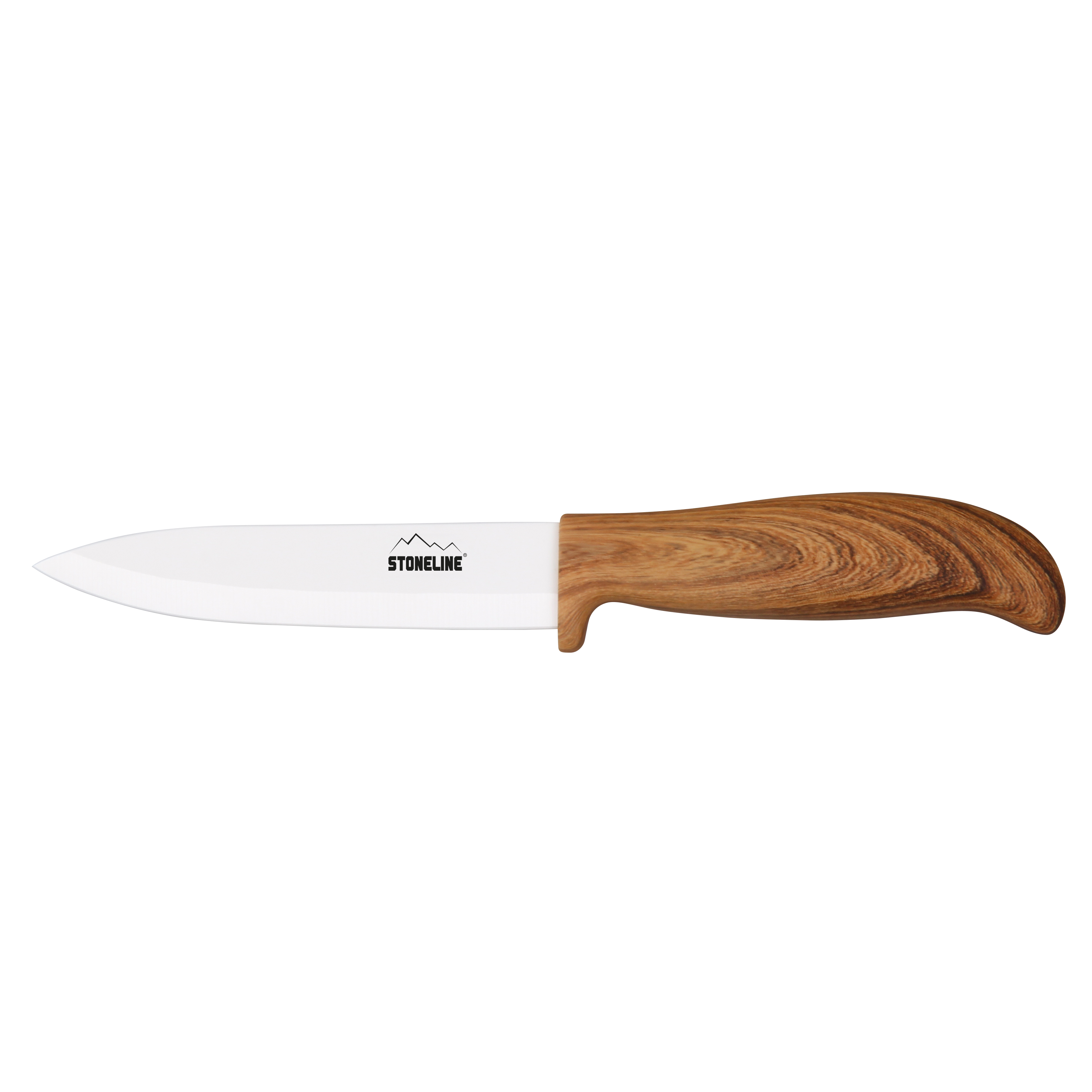 Stoneline | Back to Nature Universal Knife | 18314 | Ceramic knife | 1 pc(s) | White/Wood