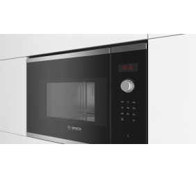 Bosch | Microwave Oven | BFL523MS0 | Built-in | 20 L | 800 W | Stainless steel/Black