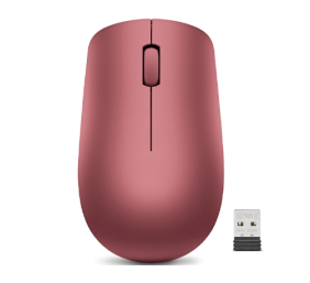 Lenovo | Wireless Mouse | Wireless mouse | 530 | Wireless | 2.4 GHz Wireless via Nano USB | Cherry Red | year(s)