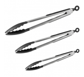 Stoneline | 3-part Cooking tongs set | 21242 | Kitchen tongs | 3 pc(s) | Stainless steel