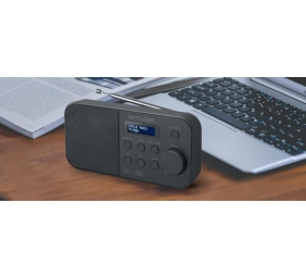 Muse | Alarm function | M-109DB | Portable radio | Black