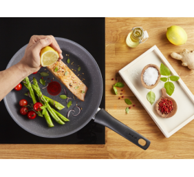 TEFAL | Healthy Chef Pan | G1500472 | Frying | Diameter 24 cm | Suitable for induction hob | Fixed handle