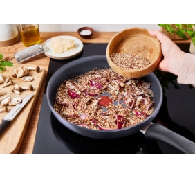 TEFAL | Healthy Chef Pan | G1500472 | Frying | Diameter 24 cm | Suitable for induction hob | Fixed handle