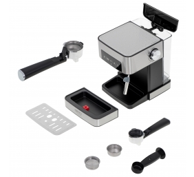 Camry | Espresso and Cappuccino Coffee Machine | CR 4410 | Pump pressure 15 bar | Built-in milk frother | Semi-automatic | 850 W | Black/Stainless steel