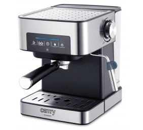 Camry | Espresso and Cappuccino Coffee Machine | CR 4410 | Pump pressure 15 bar | Built-in milk frother | Semi-automatic | 850 W | Black/Stainless steel