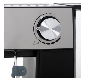 Camry | Espresso and Cappuccino Coffee Machine | CR 4410 | Pump pressure 15 bar | Built-in milk frother | Semi-automatic | 850 W | Black/Stainless steel