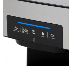 Camry | Espresso and Cappuccino Coffee Machine | CR 4410 | Pump pressure 15 bar | Built-in milk frother | Semi-automatic | 850 W | Black/Stainless steel