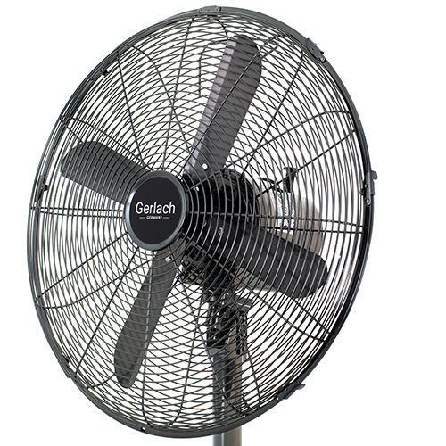 Gerlach | Velocity Fan | GL 7327 | Table Fan | Chrome | Diameter 40 cm | Number of speeds 3 | Oscillation | 100 W | No