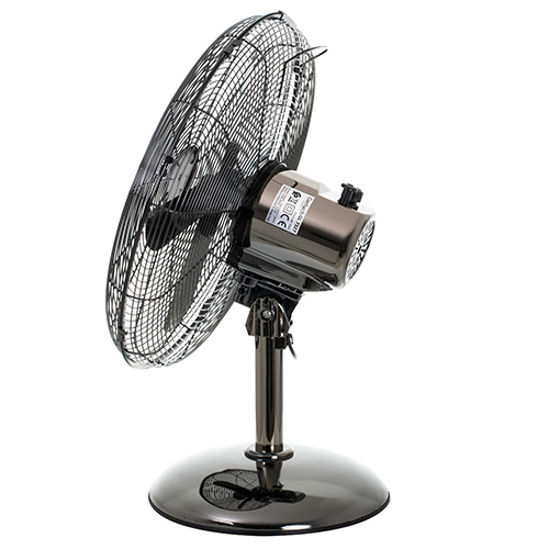 Gerlach | Velocity Fan | GL 7327 | Table Fan | Chrome | Diameter 40 cm | Number of speeds 3 | Oscillation | 100 W | No