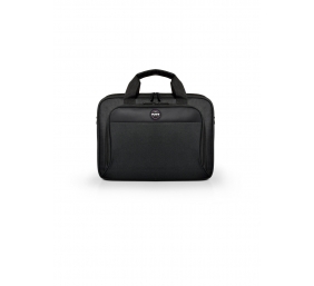 PORT DESIGNS HANOI II CLAMSHELL 13/14 Briefcase, Black | PORT DESIGNS | Fits up to size  " | Laptop case | HANOI II Clamshell | Notebook | Black | Shoulder strap