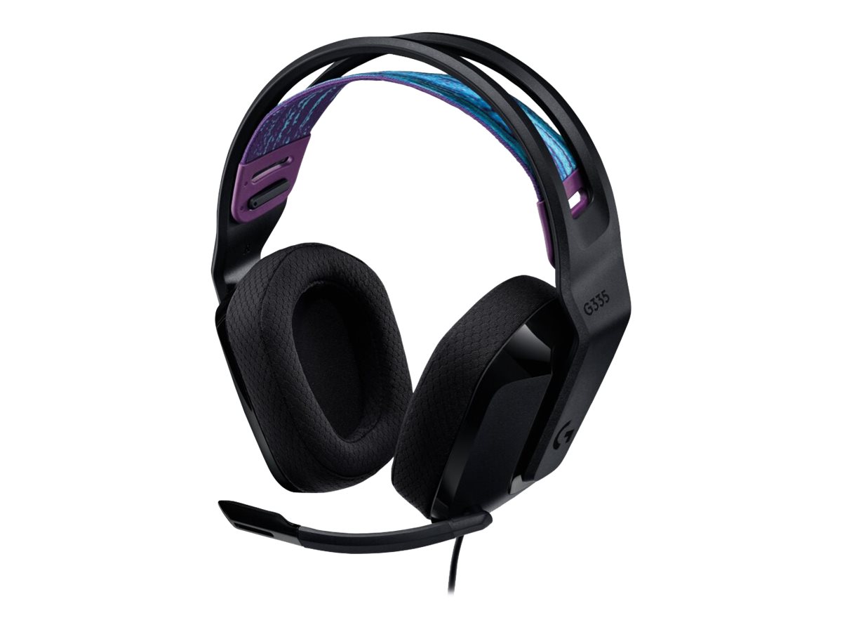 Logitech G335 Gaming Headset, 3.5 mm, Black | Logitech
