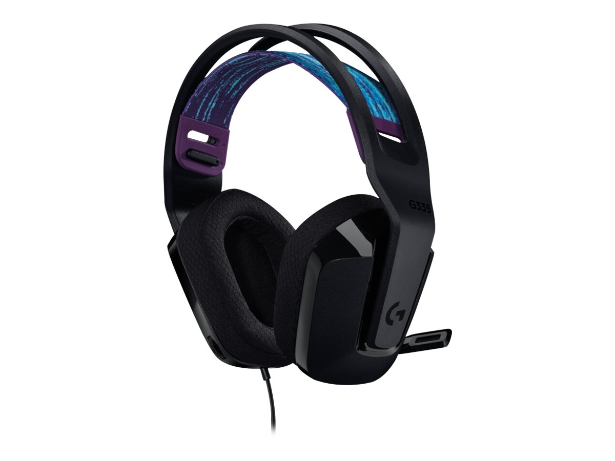 Logitech G335 Gaming Headset, 3.5 mm, Black | Logitech