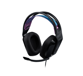 Žaidimų ausinės Logitech G335, juodos