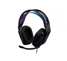 Logitech G335 Laidinės žaidimų ausinės, 3.5 mm jack, Juoda