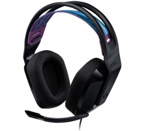 Logitech G335 Laidinės žaidimų ausinės, 3.5 mm jack, Juoda